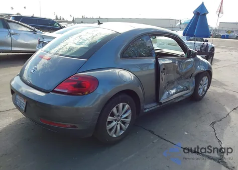 2017 Volkswagen Beetle #Pinkbeetle/1.8T Classic/1.8T S from USA, damaged, VIN 3VWF17AT9HM624524